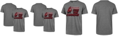 '47 Brand Men's Heathered Gray Tampa Bay Buccaneers Regional Super Rival Fire The Cannons T-shirt